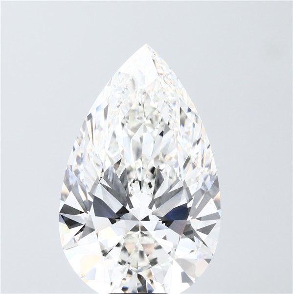 14.09 ct. pear Lab Grown Diamond front image