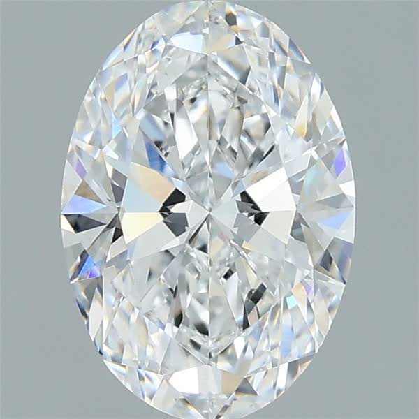 1.59 ct. oval Lab Grown Diamond front image