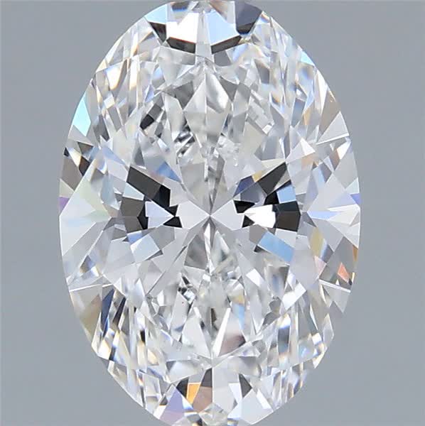 1.59 ct. oval Lab Grown Diamond front image