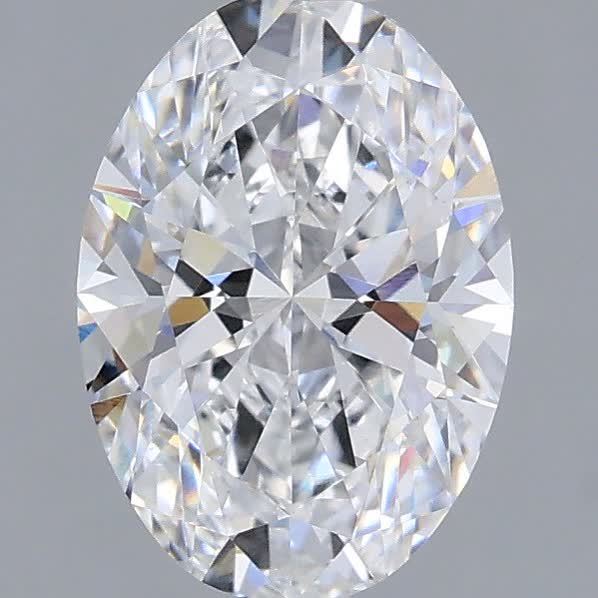 1.59 ct. oval Lab Grown Diamond front image