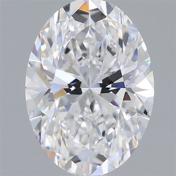 1.56 ct. oval Lab Grown Diamond front image