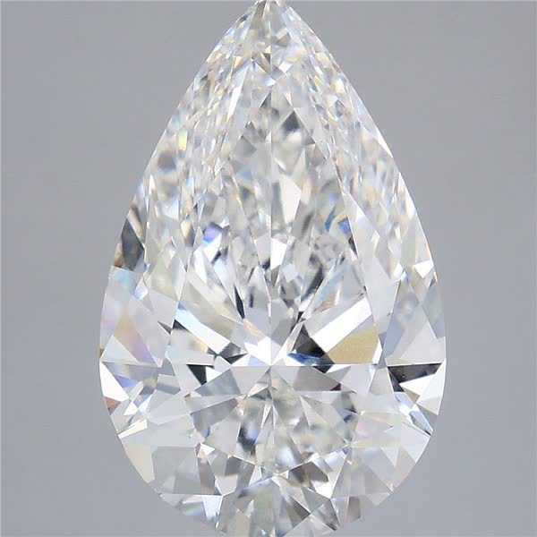 7.53 ct. pear Lab Grown Diamond front image