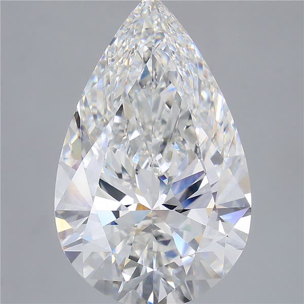 8.08 ct. pear Lab Grown Diamond front image