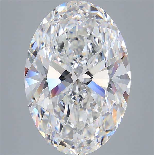 7.51 ct. oval Lab Grown Diamond front image