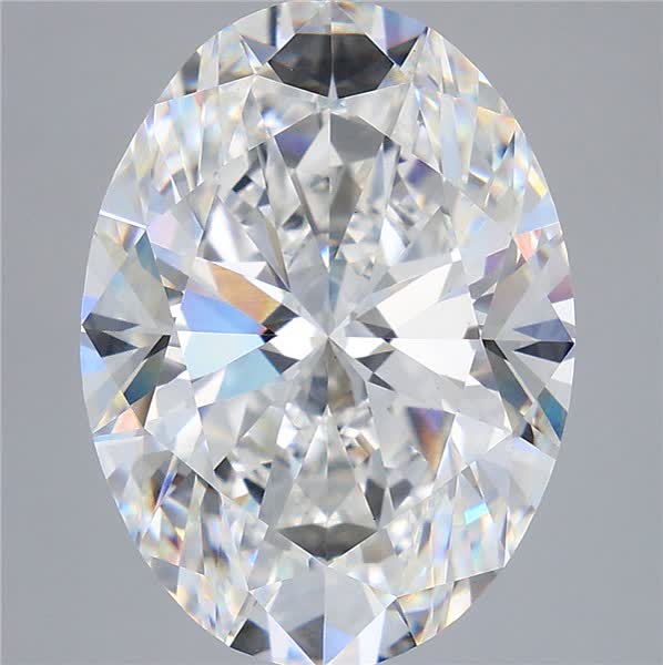 9.54 ct. oval Lab Grown Diamond front image