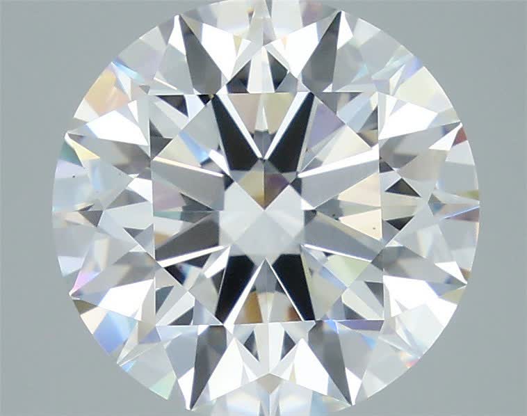 6.08 ct. round Lab Grown Diamond front image
