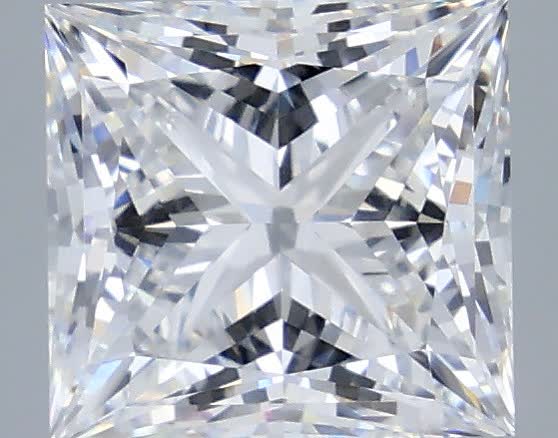 3.10 ct. princess Lab Grown Diamond front image