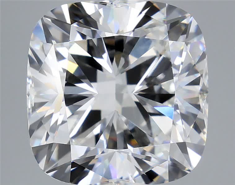 8.01 ct. cushion Lab Grown Diamond front image