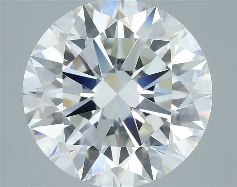 5.54 ct. round Lab Grown Diamond front image