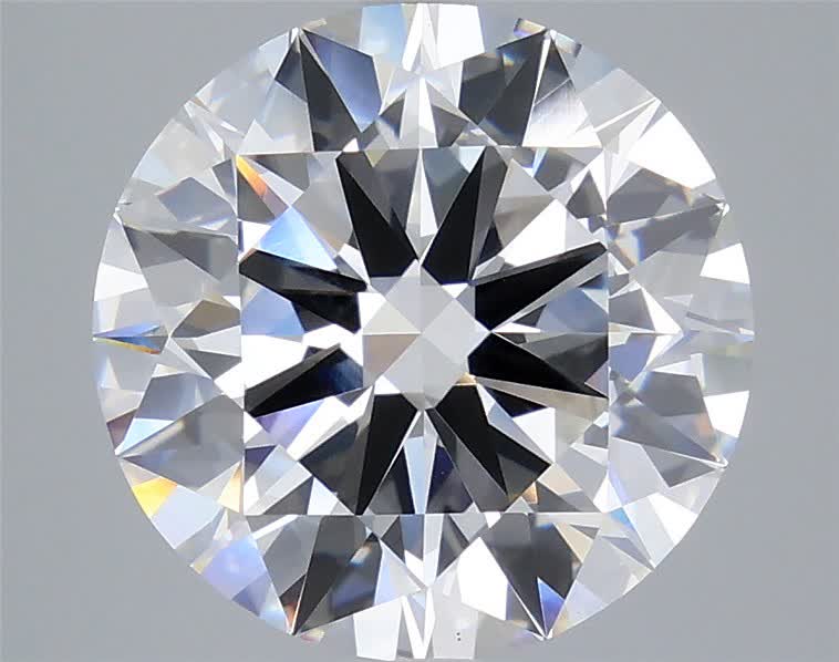 6.05 ct. round Lab Grown Diamond front image
