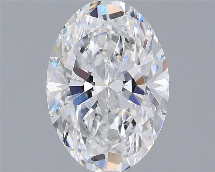 1.57 ct. oval Lab Grown Diamond front image