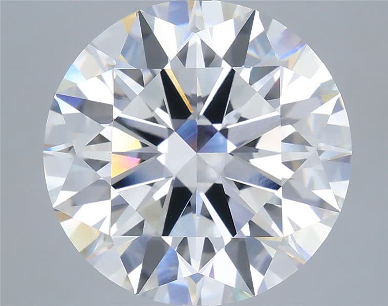 7.09 ct. round Lab Grown Diamond front image