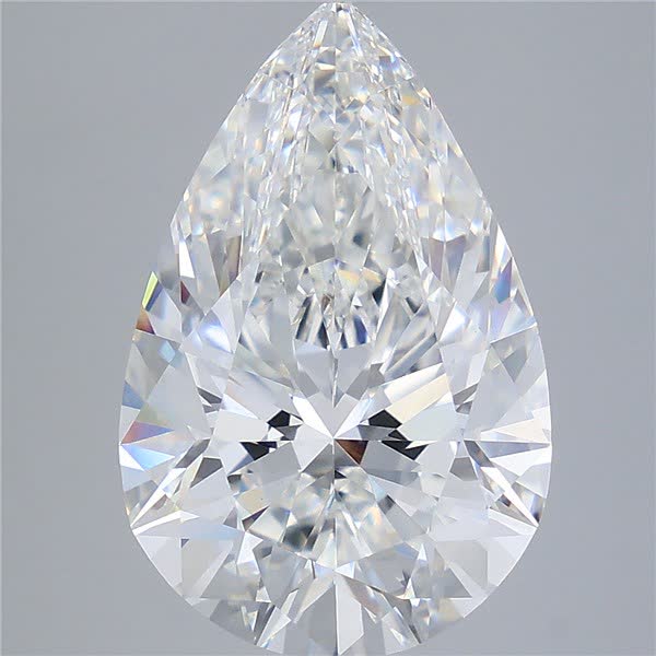 8.02 ct. pear Lab Grown Diamond front image