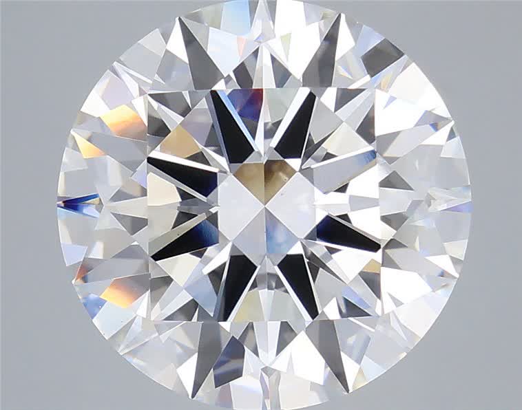 8.07 ct. round Lab Grown Diamond front image