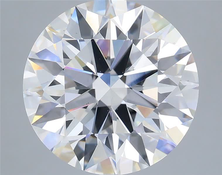 5.06 ct. round Lab Grown Diamond front image