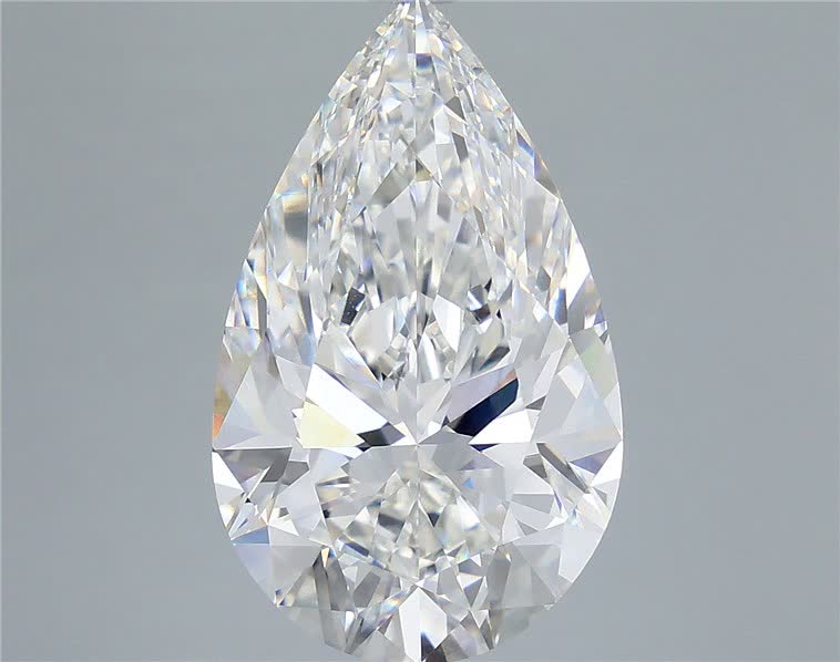 8.54 ct. pear Lab Grown Diamond front image