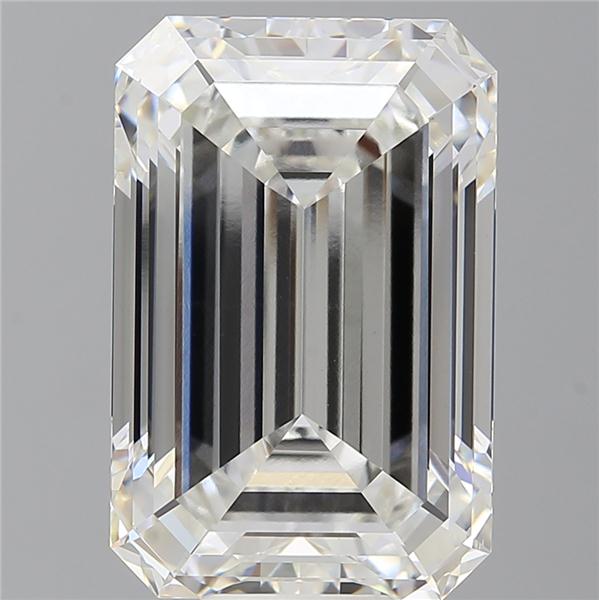 12.58 ct. emerald Lab Grown Diamond front image