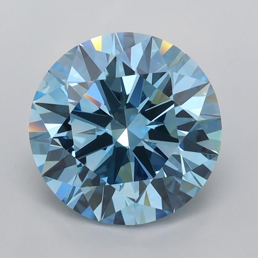2.55 ct. round Lab Grown Diamond front image