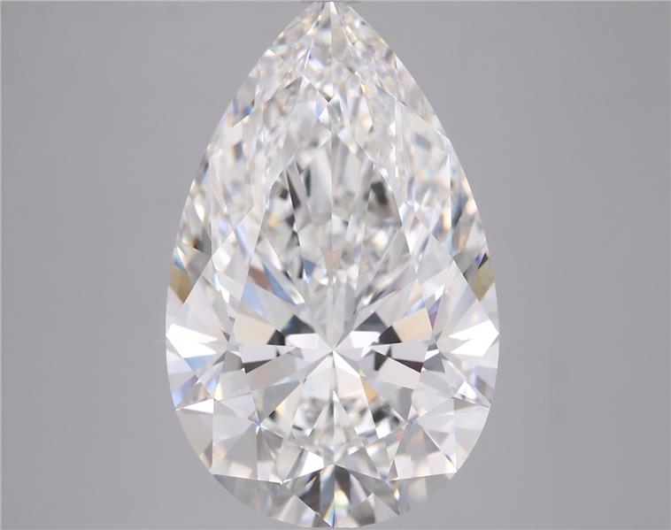 7.04 ct. pear Lab Grown Diamond front image