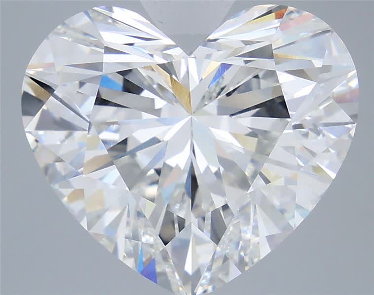 8.09 ct. heart Lab Grown Diamond front image