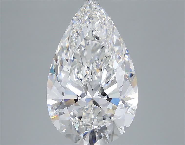 6.51 ct. pear Lab Grown Diamond front image