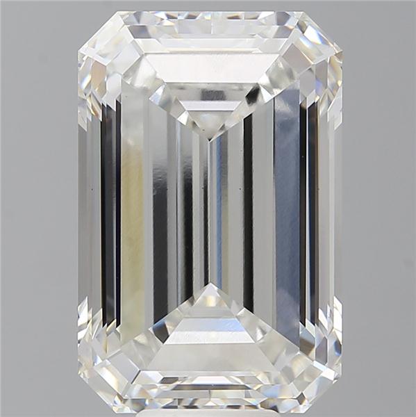 12.03 ct. emerald Lab Grown Diamond front image