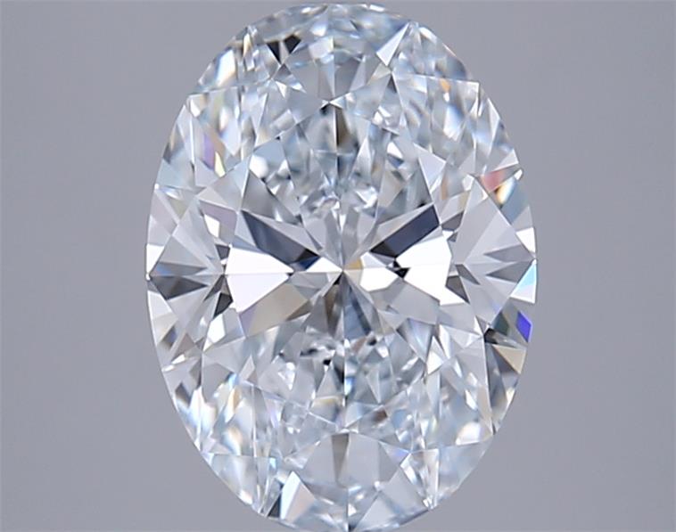 2.67 ct. oval Lab Grown Diamond front image