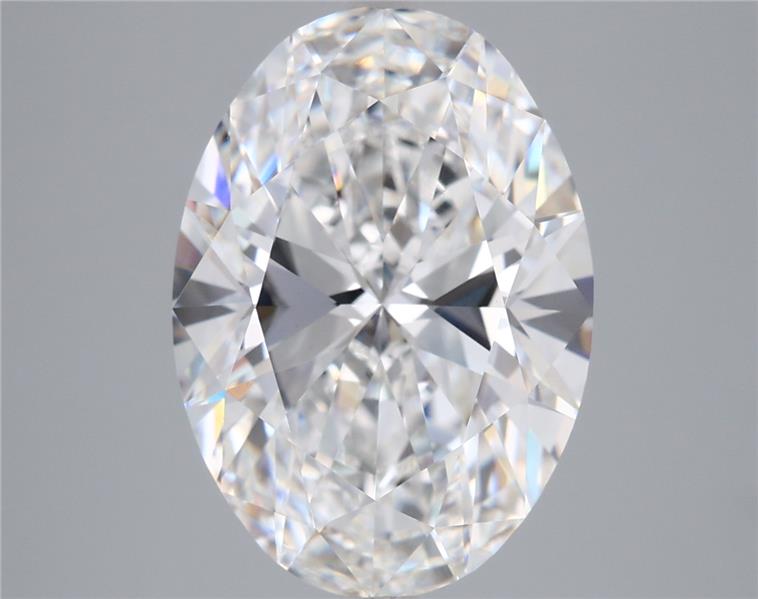 5.03 ct. oval Lab Grown Diamond front image