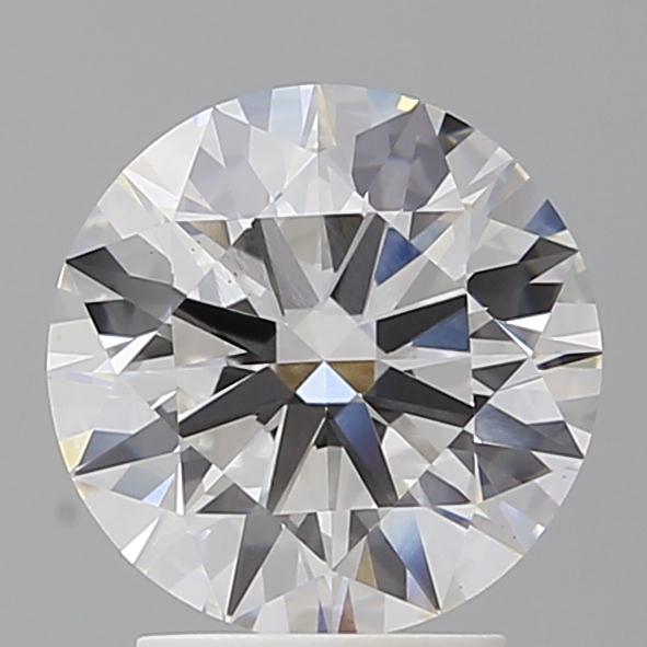 2.60 ct. round Lab Grown Diamond front image