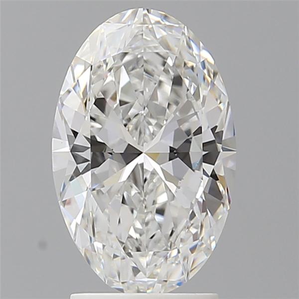 2.55 ct. oval Lab Grown Diamond front image