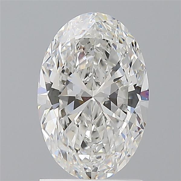 1.58 ct. oval Lab Grown Diamond front image