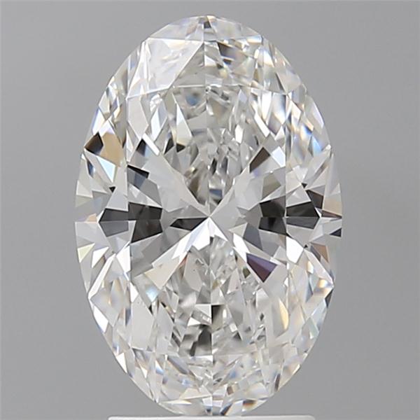 2.60 ct. oval Lab Grown Diamond front image