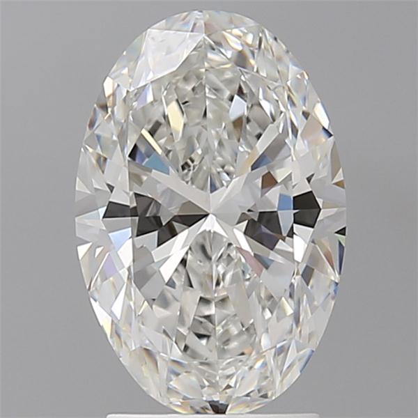 2.54 ct. oval Lab Grown Diamond front image