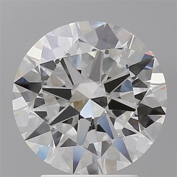 3.04 ct. round Lab Grown Diamond front image