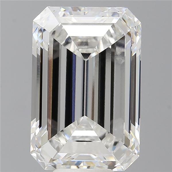 10.58 ct. emerald Lab Grown Diamond front image