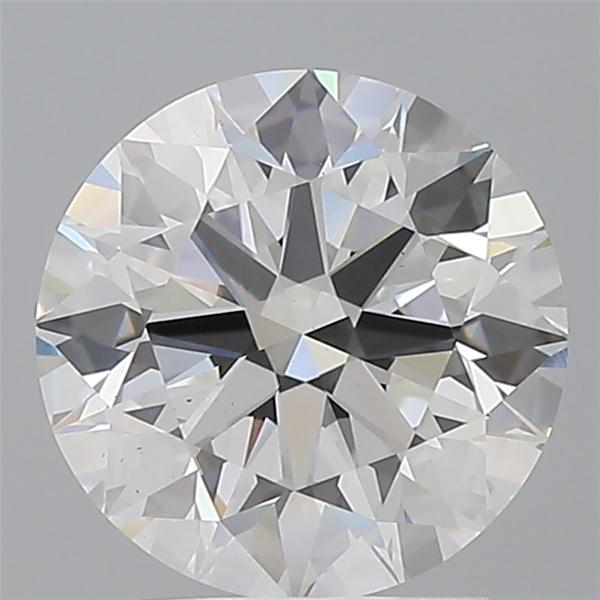 2.54 ct. round Lab Grown Diamond front image