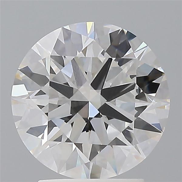 2.60 ct. round Lab Grown Diamond front image