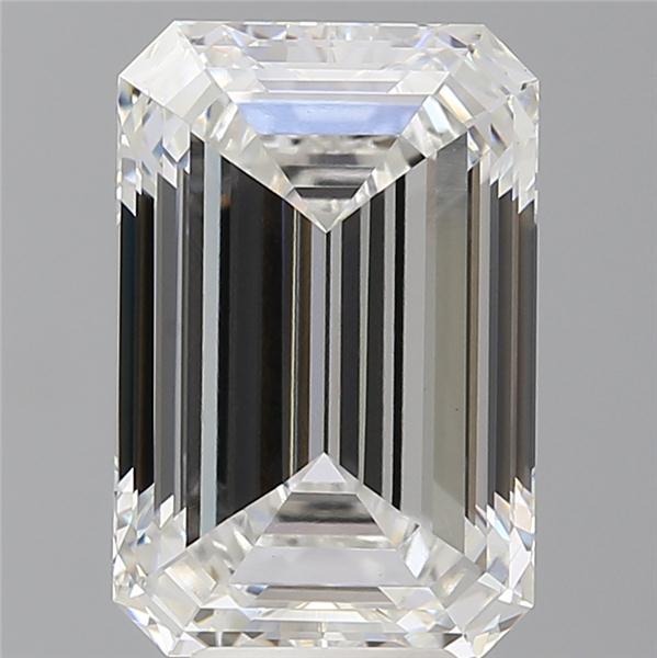 6.55 ct. emerald Lab Grown Diamond front image