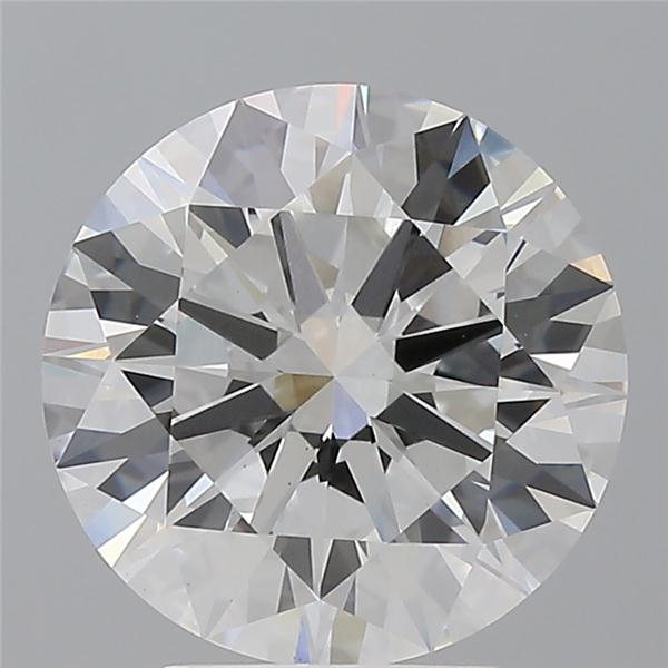 4.05 ct. round Lab Grown Diamond front image