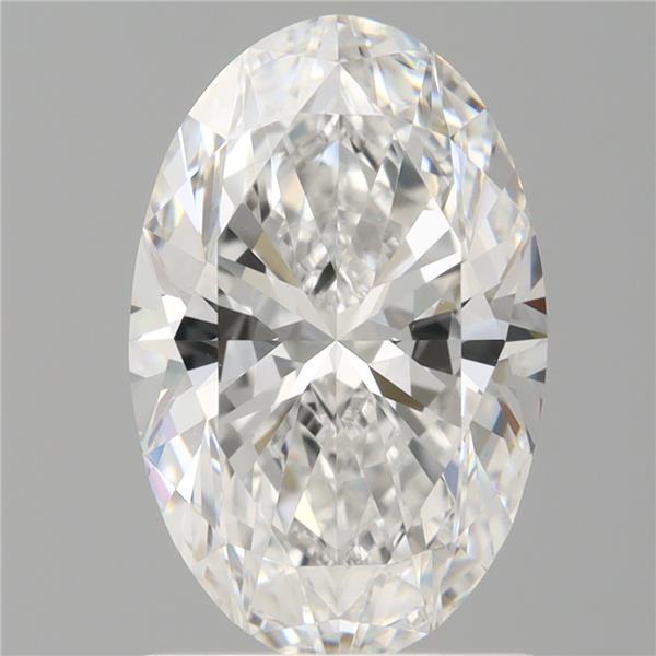1.59 ct. oval Lab Grown Diamond front image