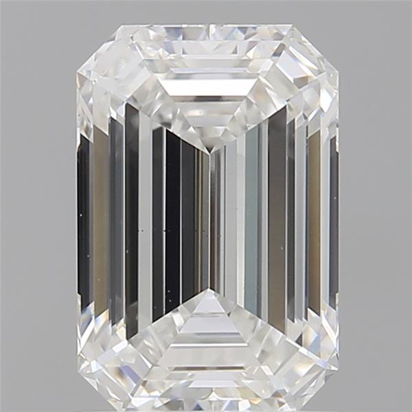 1.59 ct. emerald Lab Grown Diamond front image