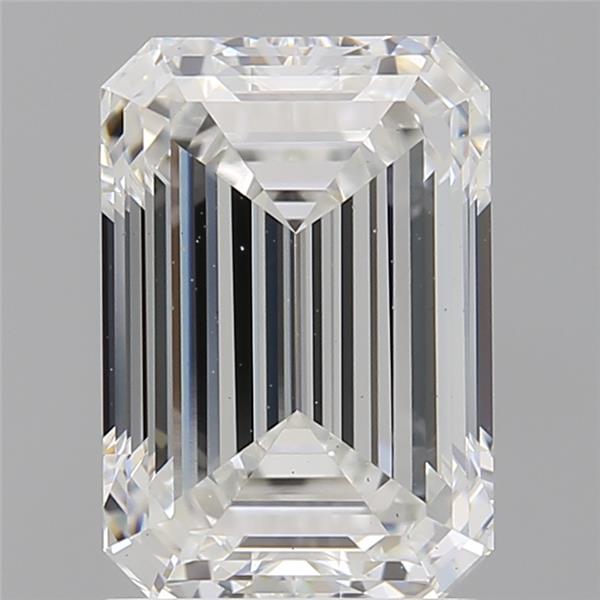 2.06 ct. emerald Lab Grown Diamond front image