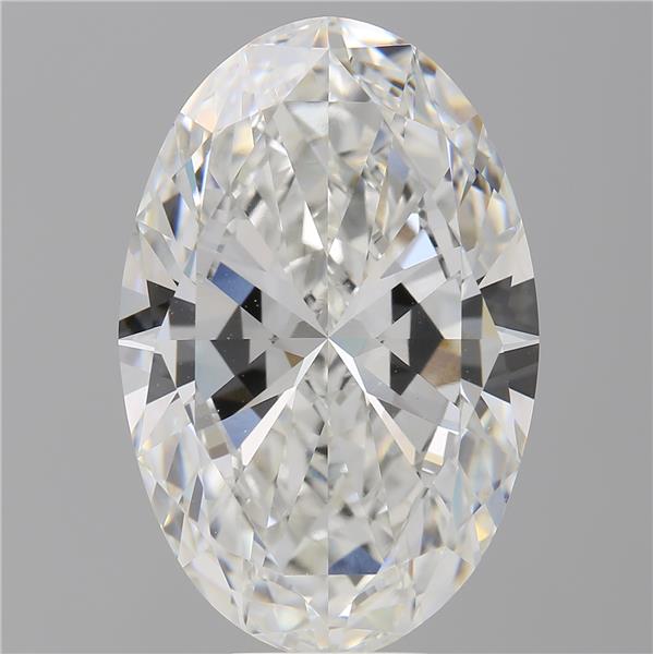 10.02 ct. oval Lab Grown Diamond front image