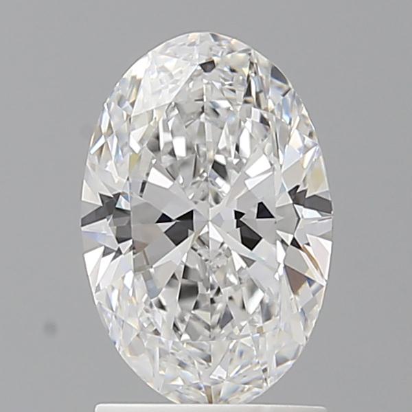 1.56 ct. oval Lab Grown Diamond front image