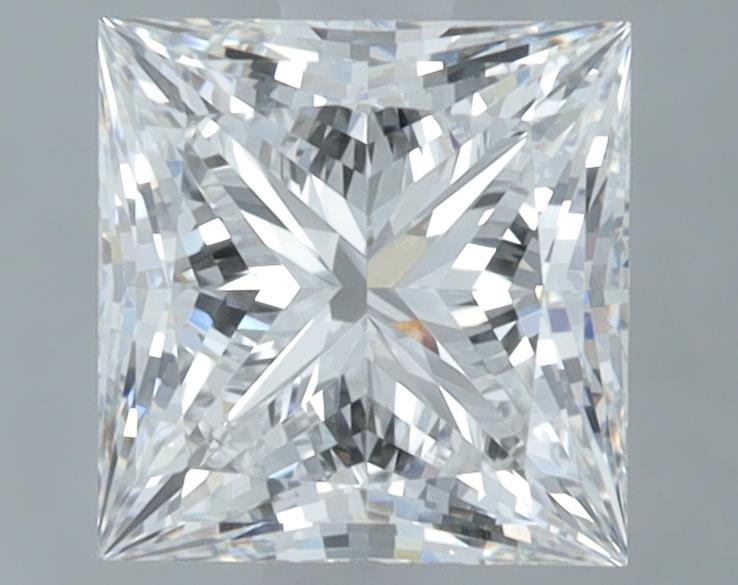 1.58 ct. princess Lab Grown Diamond front image