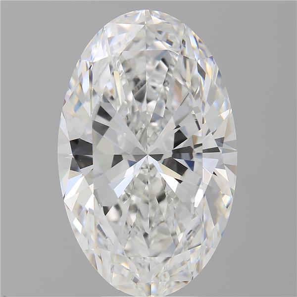 8.02 ct. oval Lab Grown Diamond front image