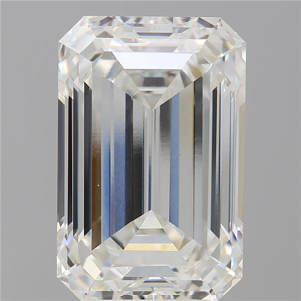 7.07 ct. emerald Lab Grown Diamond front image