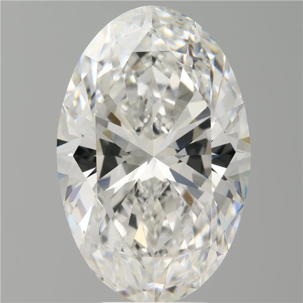 7.58 ct. oval Lab Grown Diamond front image
