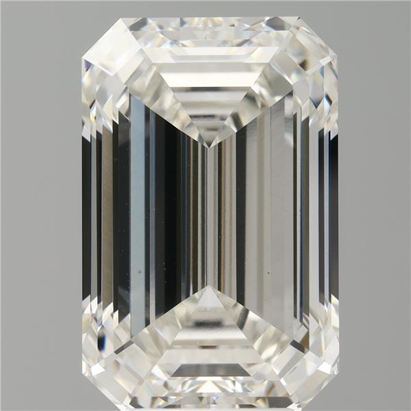 7.56 ct. emerald Lab Grown Diamond front image