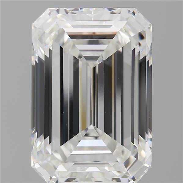 9.60 ct. emerald Lab Grown Diamond front image